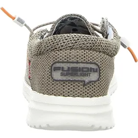Fusion Mokassins Schnürschuhe in Grau 43 EU