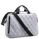 reisenthel travelling notebook bag - Aktentasche 14" 40 cm rhombus light grey