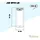 wilmax england Vorratsdose Borosilikatglas 1500 ml