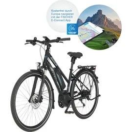 Fischer Viator ETD 1861 2022 28 Zoll RH 44 cm Damen schwarz matt