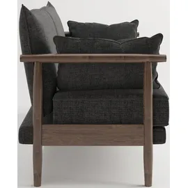 Playboy Schlafsofa 3-Sitzer Grau