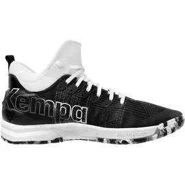 Kempa Attack Mid Herren Schwarz/Weiß 40