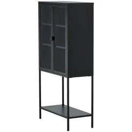 VCM Vitrine Misha 75 x 35 x 0 cm Schwarz