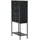 VCM Vitrine Misha 75 x 35 x 0 cm Schwarz