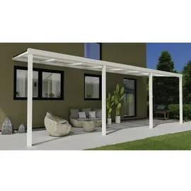 Gardendreams Terrassenüberdachung Easy Edition 700 cm weiß