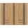 Möbel Boss Kleiderschrank Tofta 240 x 190 x 56 cm Braun