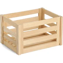 Zeller Aufbewahrungsbox Leisten 40 x 30 cm 30-tlg. beige