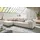 Musterring Ecksofa MUSTERRING "JustB PM200, Holzrahmen in schwarz, wahlw. Sitzvorzug, Breite 316cm", beige (nature), B:316cm H:78cm T:166cm, 94% Polyester, 6% Nylon, Sofas, Ecksofa, Anreihsofa rechts & Longchair links, mit Armlehnen, inkl. Rückenkissen