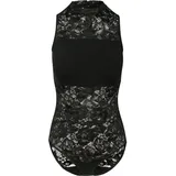 URBAN CLASSICS Ladies Laces Body - Schwarz