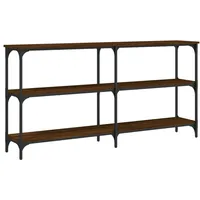 VidaXL Konsolentisch Braun Eichen-Optik 150x29x75 cm Holzwerkstoff
