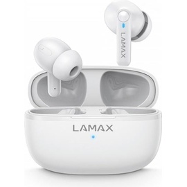 Lamax Clips1 Play Kopfhörer Kabellos im Ohr Anrufe/Musik USB Typ-C Bluetooth Weiß