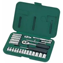 Sata 1/4" 6-kant Steckschlüssel Satz 36-tlg.