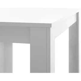Dmora Caladora 140/190 x 77 x 90 cm weiß