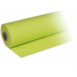 VEPATIM Tischdecke Tischtuch Premium Airlaid 1,2m x 25m stoffähnlich gelbgrün