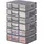 luxuskollektion Unterbettbox 40L 6-tlg. grau