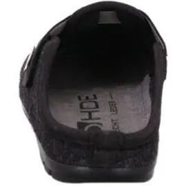 ROHDE Herren Hausschuhe Pantoffeln Rodigo-H 6741, Größe:46 EU, Farbe:Schwarz - 46