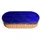 GRASEKAMP Abdeckplane oval Blau/Schwarz 800x540 cm