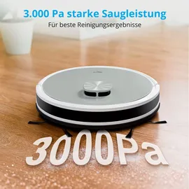 Medion MD 11500 X21 Saug-Wischroboter mit Laser Absaugstation