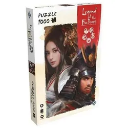 Fantasy Flight Games Puzzle SDTD0004 - Legend of the Five Rings Puzzle, 1000 Teile, 1000 Puzzleteile bunt