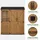 MCombo Gartenhaus 2,00 x 0,98 m Natur