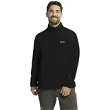 Jack Wolfskin Taunus 100 Halfzip Fleecepullover Schwarz XXL
