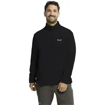 Jack Wolfskin Taunus 100 Halfzip Fleecepullover Schwarz XXL