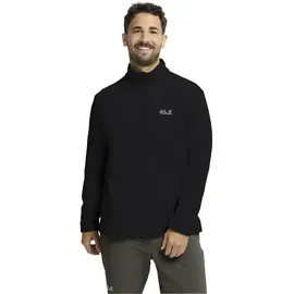 Jack Wolfskin Taunus 100 Halfzip Fleecepullover Schwarz XXL