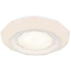 Deckenleuchte Kristall-Effekt Wohnzimmerlampe Dimmbar Fernbedienung D 40 cm
