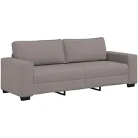 VidaXL 3-Sitzer-Sofa Taupe 180 cm Stoff