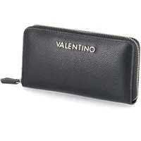 Valentino Womens 1R4-DIVINA Bi-Fold Wallet, Nero/Gold