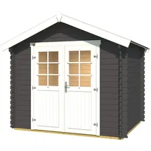 Weka Gartenhaus 209 2,5 x 2 m graphitgrau