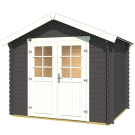 Weka Gartenhaus 209 2,5 x 2 m graphitgrau