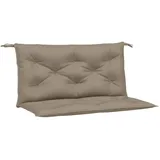 vidaXL Gartenbank-Auflagen 2 Stk. Taupe 100x50x7 cm Oxford-Gewebe