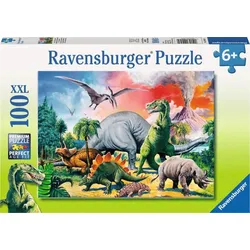 Ravensburger  10957 Puzzle Unter Dinosauriern 100 Teile XXL 10957