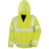 result safe-guard Unisex Sicherheits Winter Blouson - Arbeitsjacke | ISOEN20471:2013 - Core fluorescent yellow L