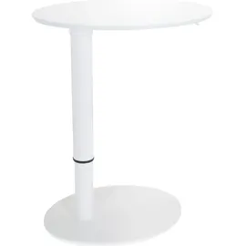 HJH Office 830055 Stehtisch höhenverstellbar Stand III Weiß