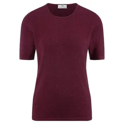 Rundhals-Pullover aus Seide Kaschmir Peter Hahn Seide/Kaschmir lila, 44