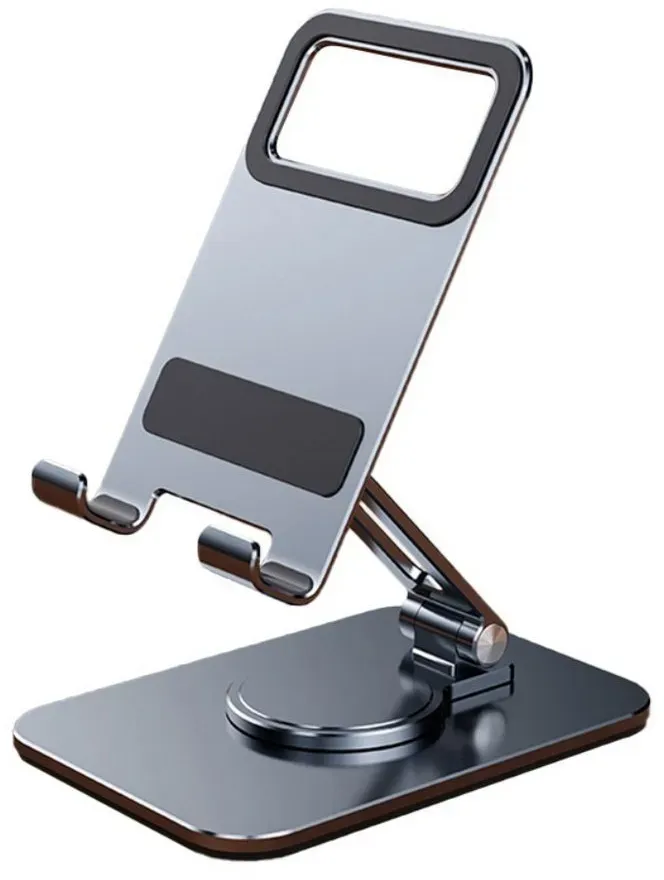 Orbeet Tablet Ständer Smartphone-Halterung Verstellbar Faltbarer Halterung Tablet-Halterung grau