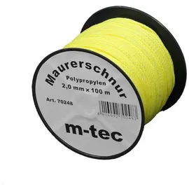 E/D/E Lot-Maurerschnur 2,0mm gelb-fluoreszierend, 100m