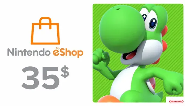 Nintendo eShop Karte 35$