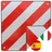Trutzholm Warntafel Warnschild Italien Spanien 2 in1 50 x 50 cm rot weiß reflektierend Caravan Heckträger