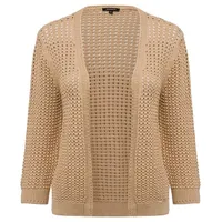 More & More Ajourstrickcardigan in beige | Gr.: 38