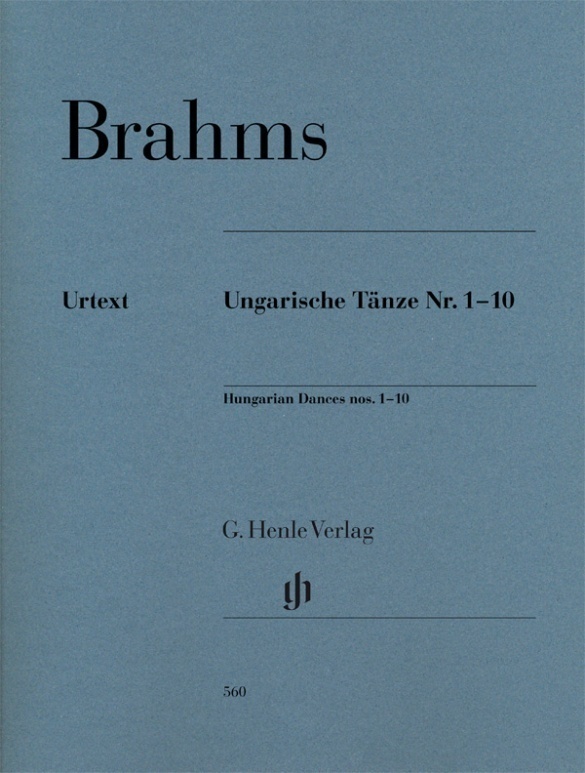 G. Henle Urtext-Ausgabe / Johannes Brahms - Ungarische Tänze Nr. 1-10 - Johannes Brahms - Ungarische Tänze Nr. 1-10  Kartoniert (TB)