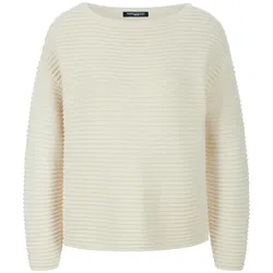 Pullover U-Boot-Ausschnitt Fadenmeister Berlin weiss, 46