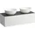 Laufen ILBAGNOALESSI Schubladenelement, 1 Hahnloch, Steinplatte Marrone Naturale, Ausschnitt rechts/links, 120x50x37cm, 1 Schublade, H4323180979901, Farbe: Specialcolor