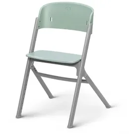 Kinderkraft Kinderhochstuhl LIVY Olive green mit Babyliege Wippe CALMEE