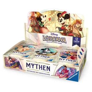 Ravensburger Disney Lorcana Mythen Booster Display 24 Booster Packs (Deutsch)
