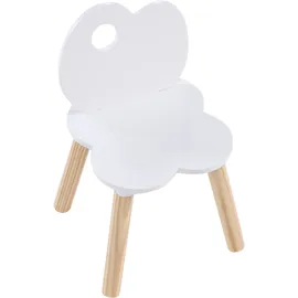 Beliani Kindertisch und Stuhl Set onesize weiß braun