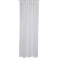 Esprit Vorhang LINEN Halbtransparenter Schlaufenvorhang (1 St), Schlaufe, Mischgewebe, 130 x 250 cm in Weiß weiß