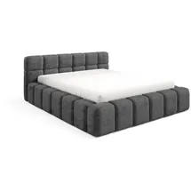 dekori.interiors NUBO Premium 180 x 200 cm Silber